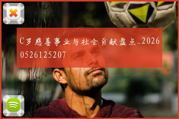 C罗慈善事业与社会贡献盘点_20260526125207